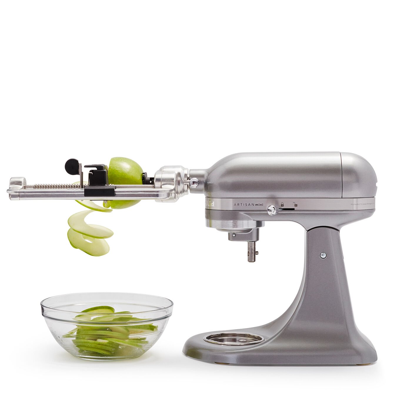 Core Veggie Pasta Maker with 7 Blades Include Peel X Home Spiralizer Plus Attachment Compatible with Kitchenaid Mixer and Slice to Make Salad Zoodles